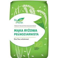 Ryžių miltai, pilno grūdo, ekologiški (Bio Planet) (500g)